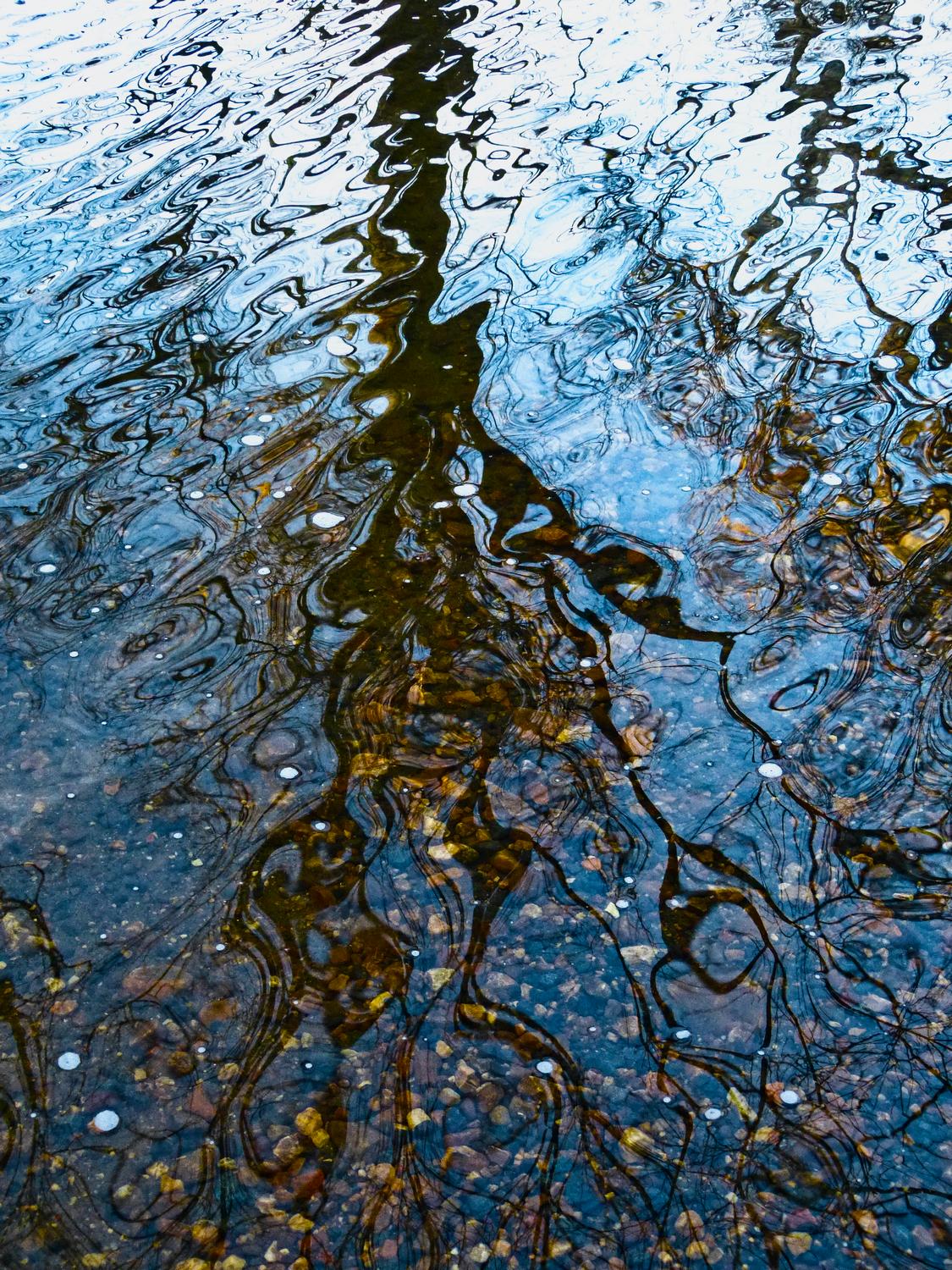  - The dreams of streams --- Click to see ORIGINAL --- - -  Panasonic DMC-FZ150 - post processing - - art  - photography - by Tony Karp